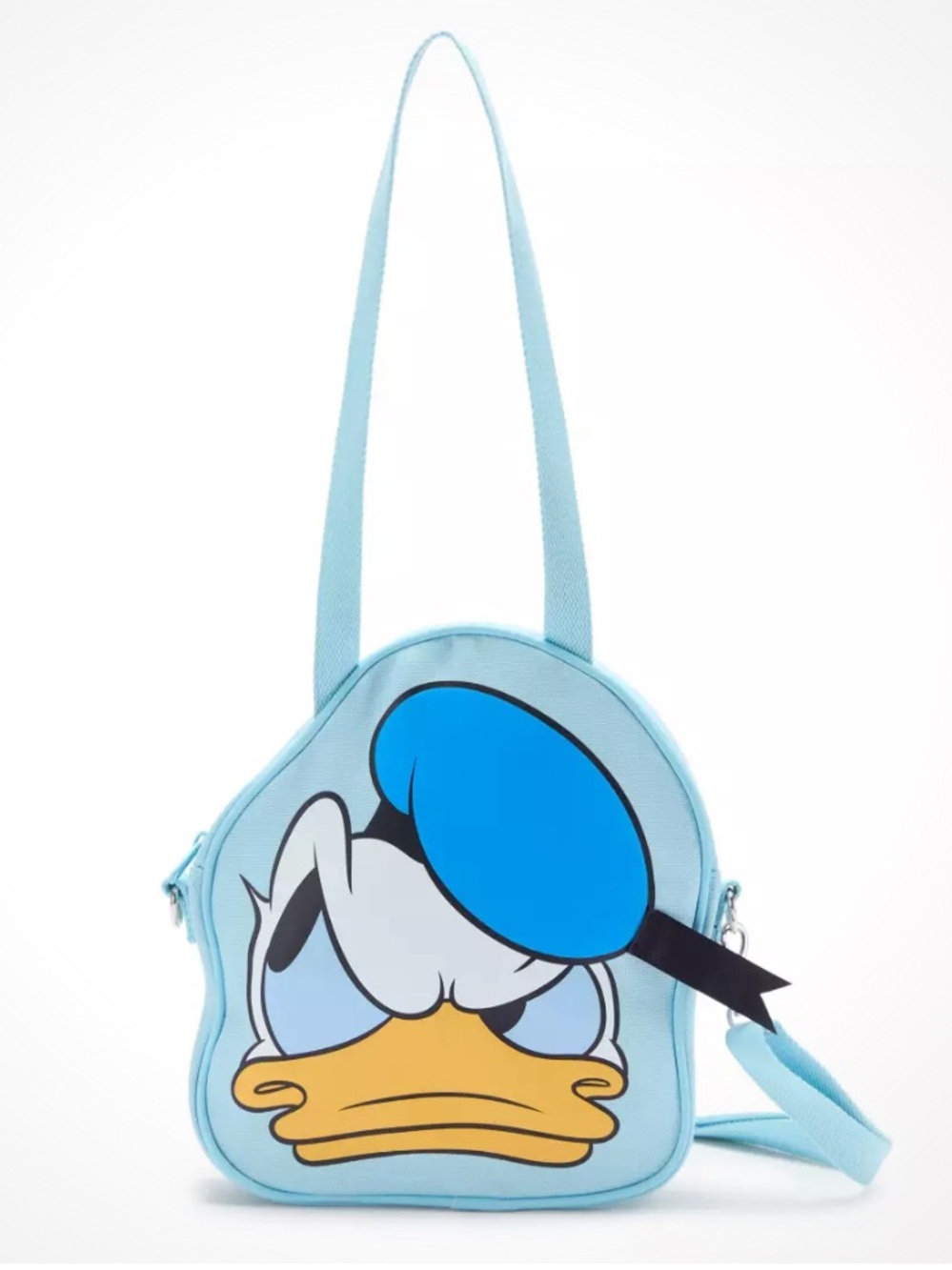 2026 Disney Parks Donald Duck Character Mini Tote Bag w/ Crossbody Strap NWT